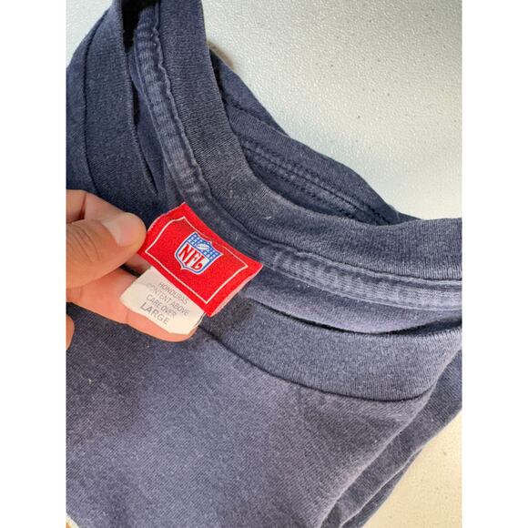 Saint Louis Rams Navy Blue T-Shirt Size Large - Picture 4 of 5